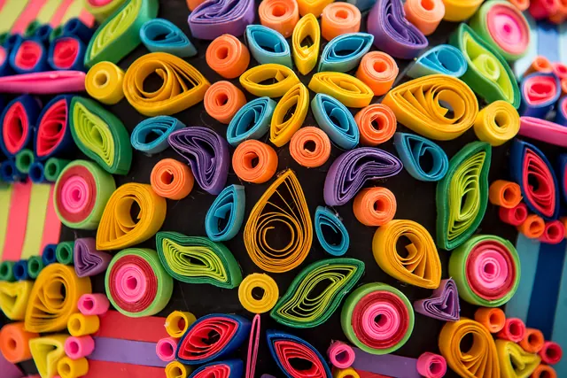 The quilling photo converted to PNG, 5.9 MB